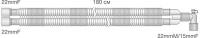 Контур дыхательный анестезиологический конфигурируемый Ø22 мм 180 см 0114-MR132-01 - РомФарма Юг - медицинские расходные материалы