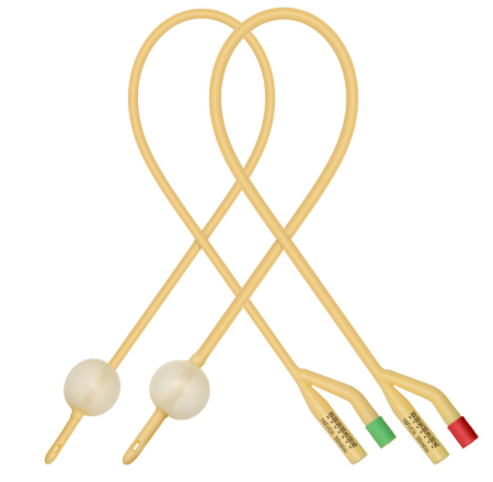 Катетер урологический Фолея двухходовой 30 Ch/Fr, объем баллона 30-50 мл 1604-F2/30-M30-50