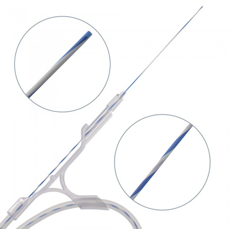 Нитиноловая «Зебра» ПТФЭ-струна-проводник, размер: 0,035' × 150 см WNGW-035-150-Z