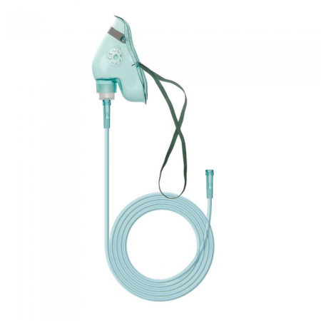 Маска кислородная XL, удлиненная с трубкой кислородной соединительной, длина 213 см 0115-M162-41