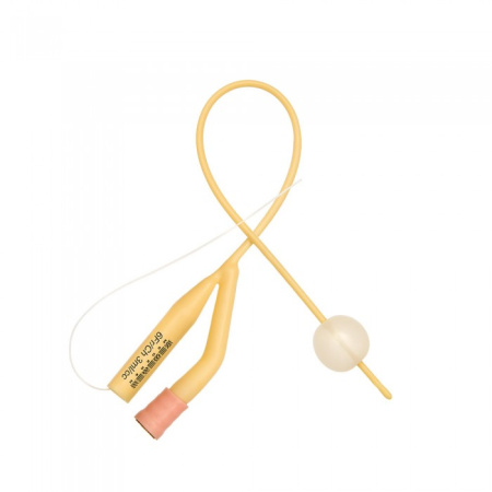 Катетер Фолея двухходовой педиатрический с гидрофильным покрытием, Ch/Fr 10, объем баллона 3-5 мл 1604-M221-10